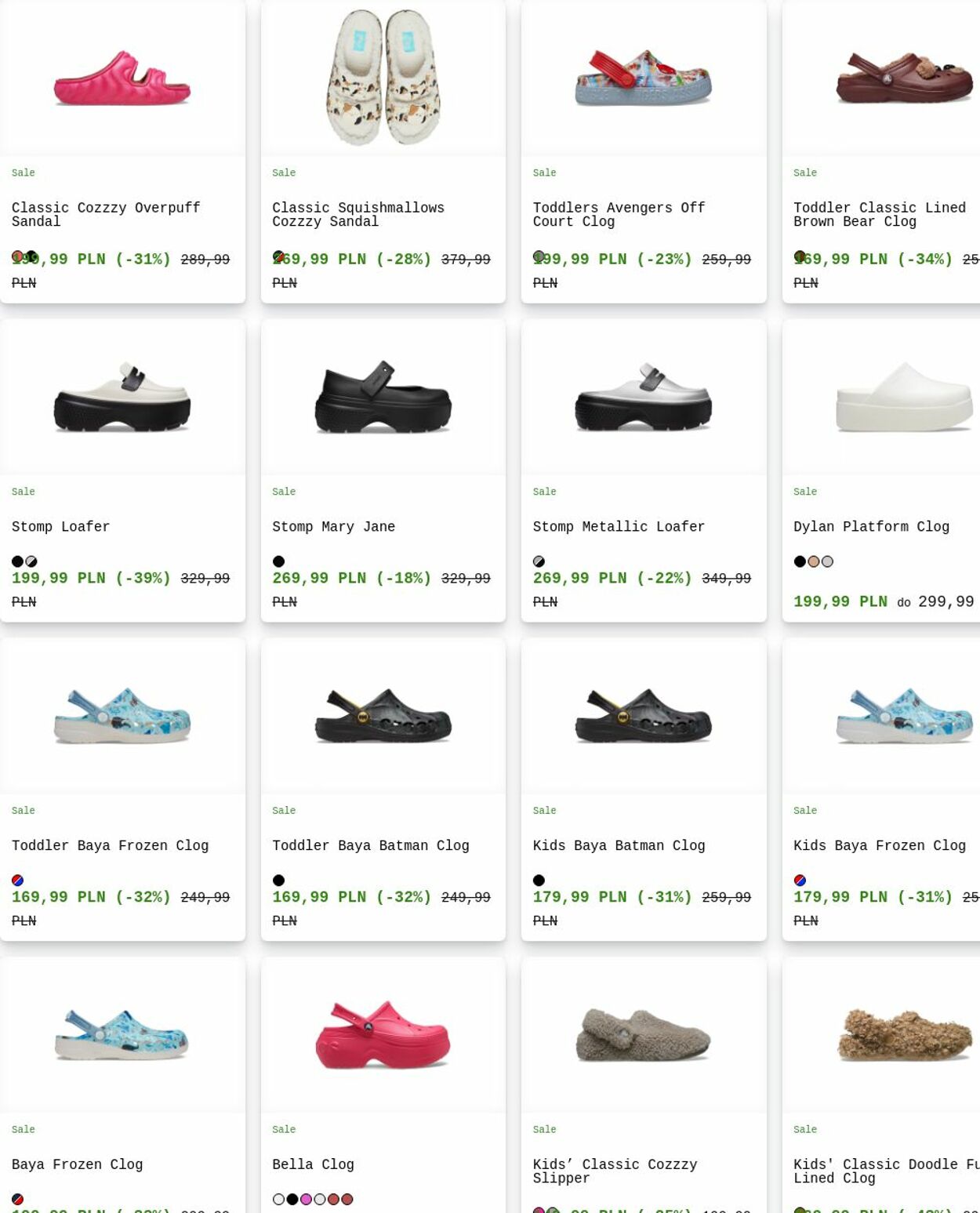 Gazetka Crocs 14.07.2025 - 23.07.2025