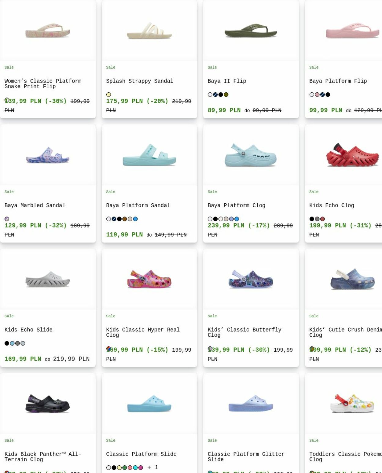 Gazetka Crocs 14.07.2025 - 23.07.2025