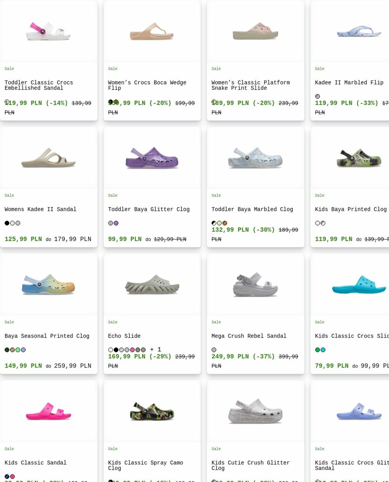 Gazetka Crocs 14.07.2025 - 23.07.2025
