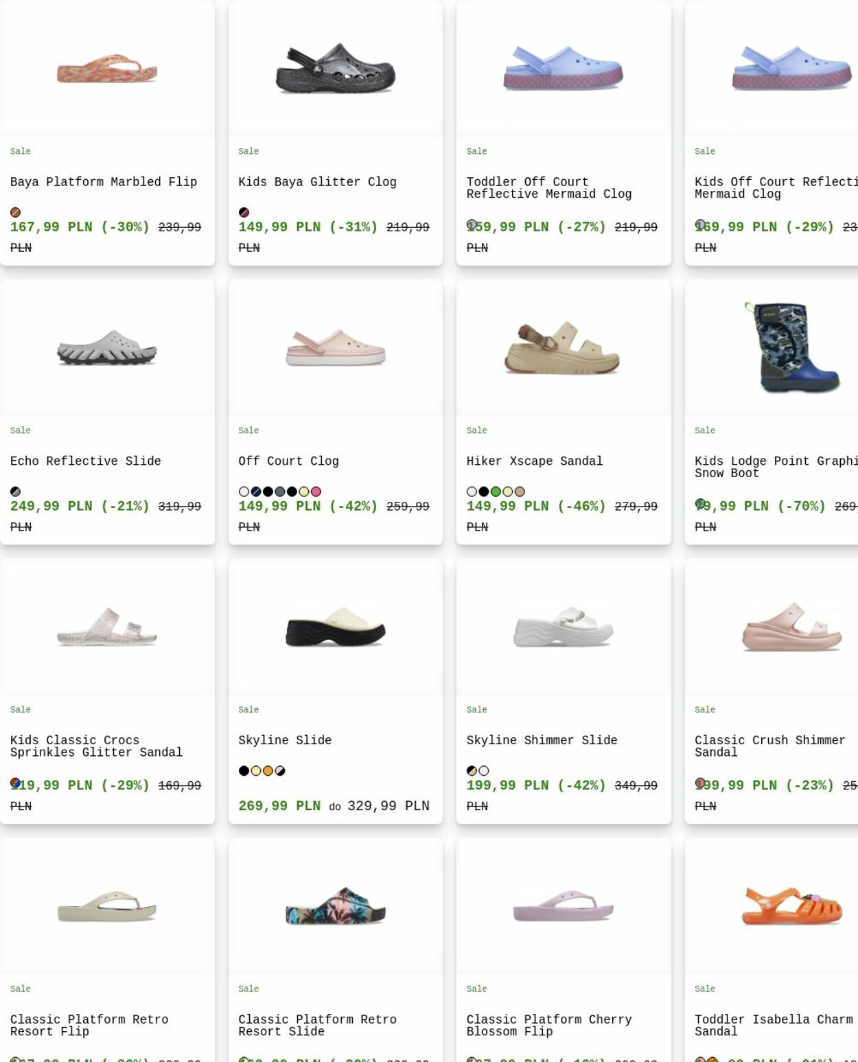Gazetka Crocs 14.07.2025 - 23.07.2025