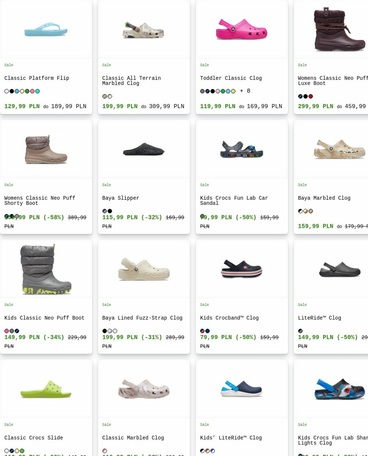 Gazetka Crocs 14.07.2025 - 23.07.2025