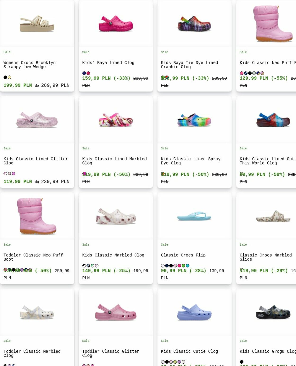 Gazetka Crocs 21.07.2025 - 30.07.2025