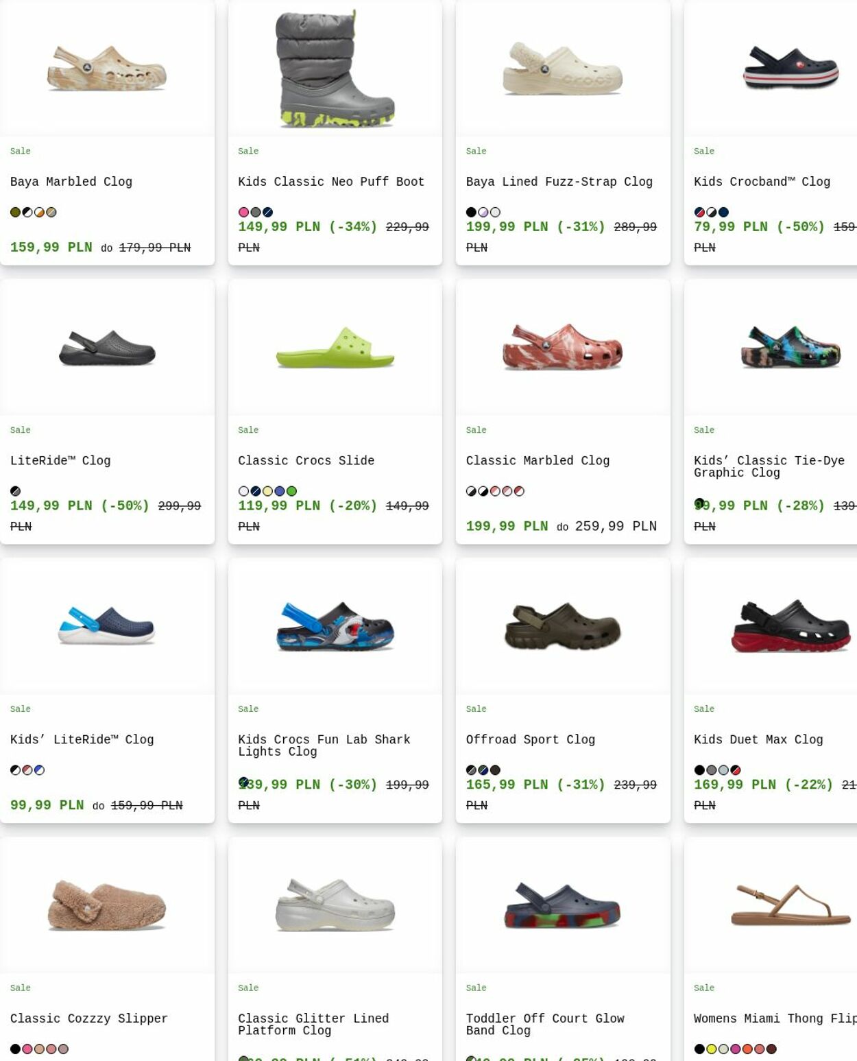 Gazetka Crocs 16.06.2025 - 25.06.2025