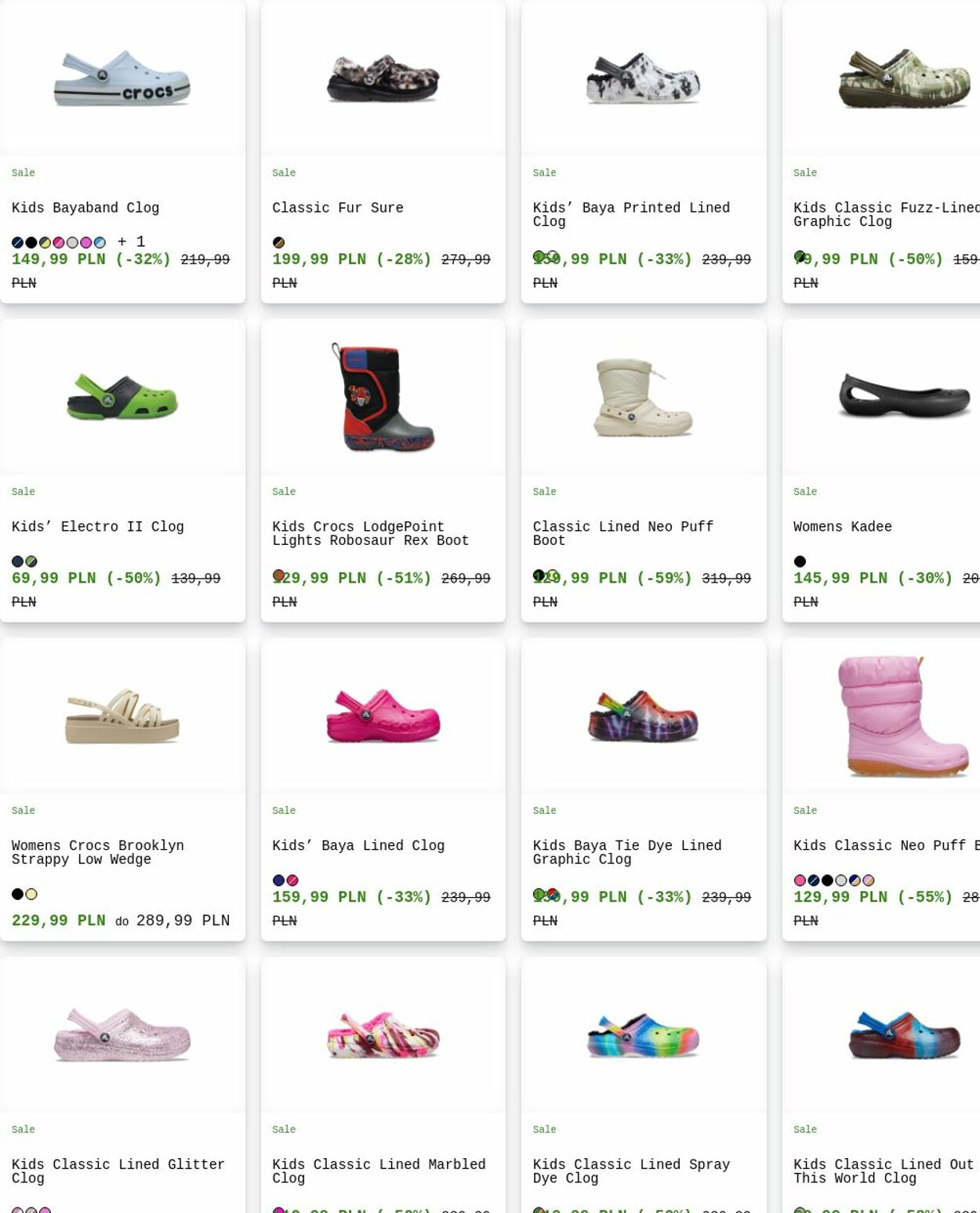 Gazetka Crocs 16.06.2025 - 25.06.2025