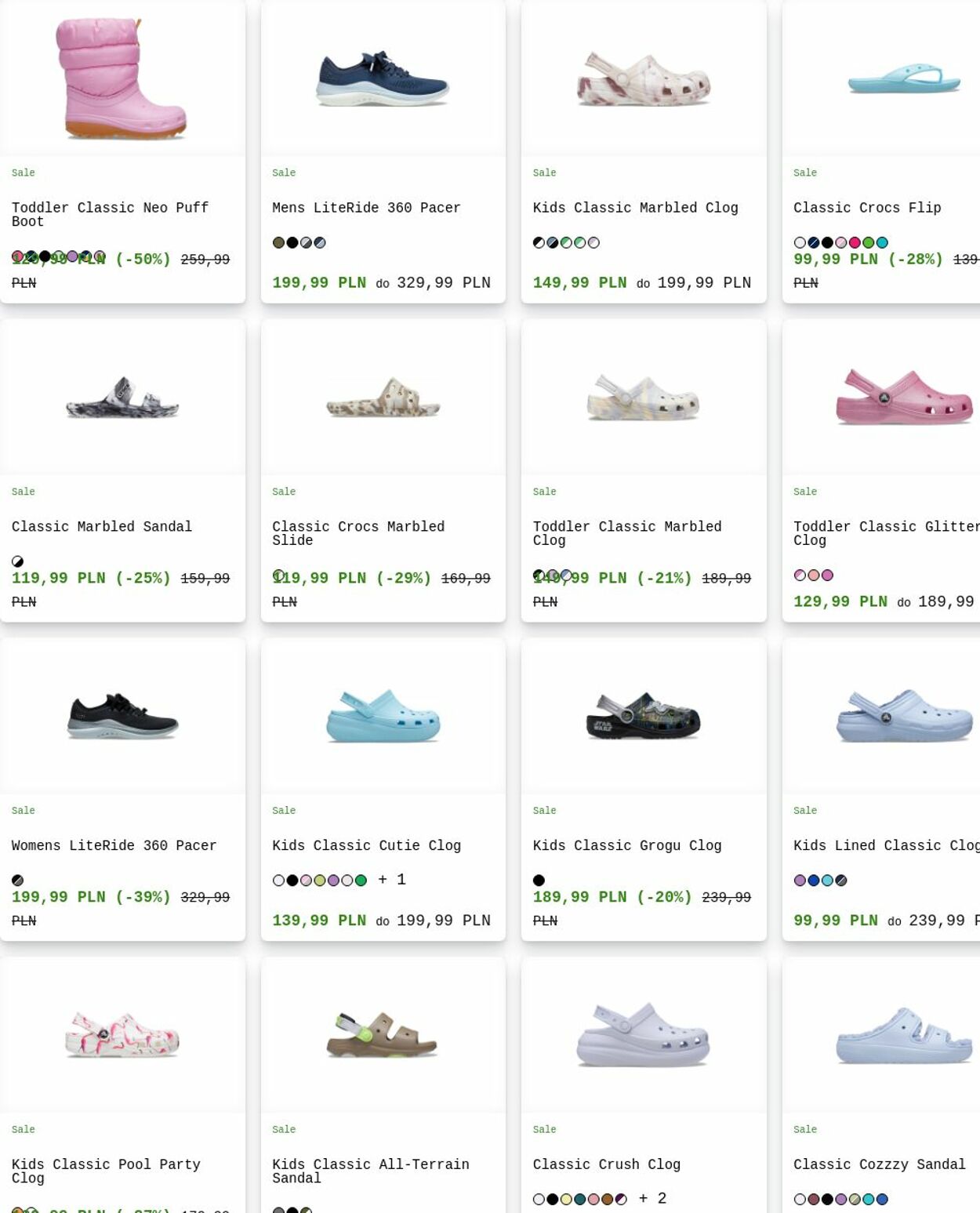 Gazetka Crocs 16.06.2025 - 25.06.2025