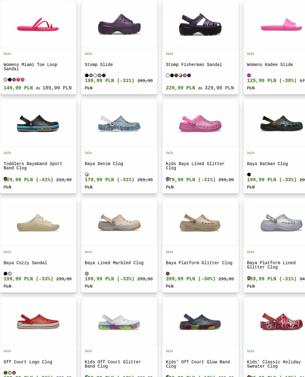 Gazetka Crocs 16.06.2025 - 25.06.2025