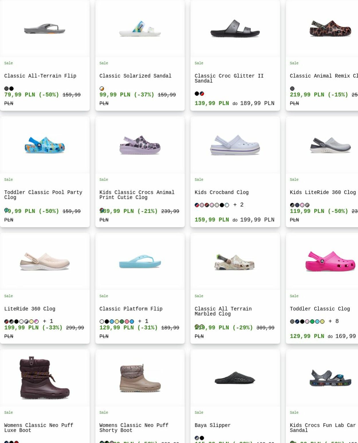Gazetka Crocs 16.06.2025 - 25.06.2025