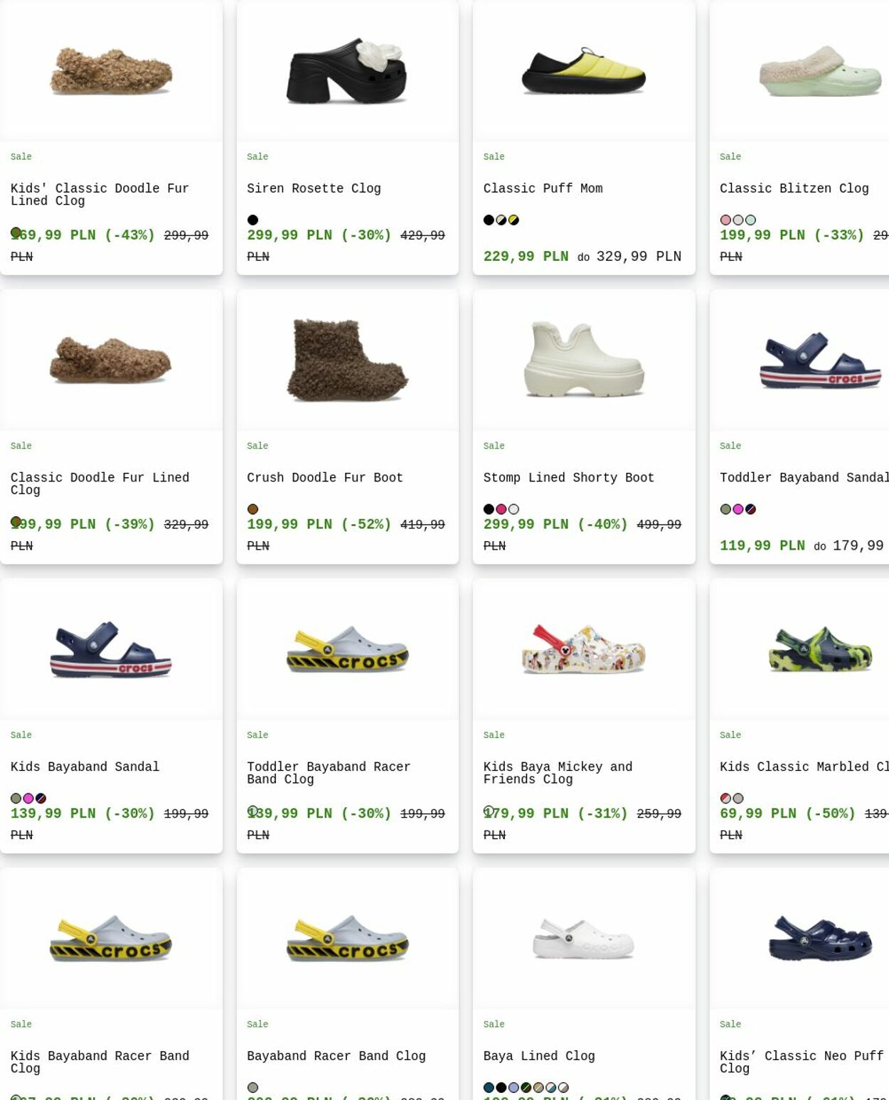 Gazetka Crocs 16.06.2025 - 25.06.2025