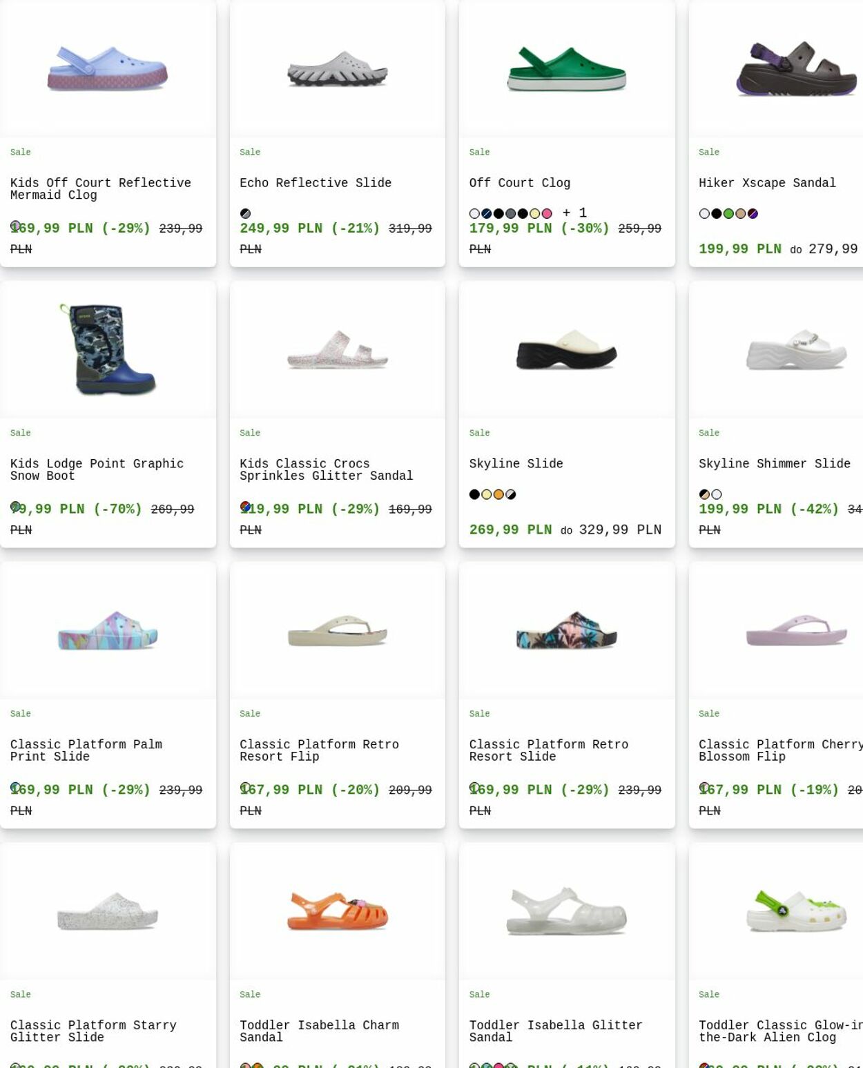 Gazetka Crocs 16.06.2025 - 25.06.2025