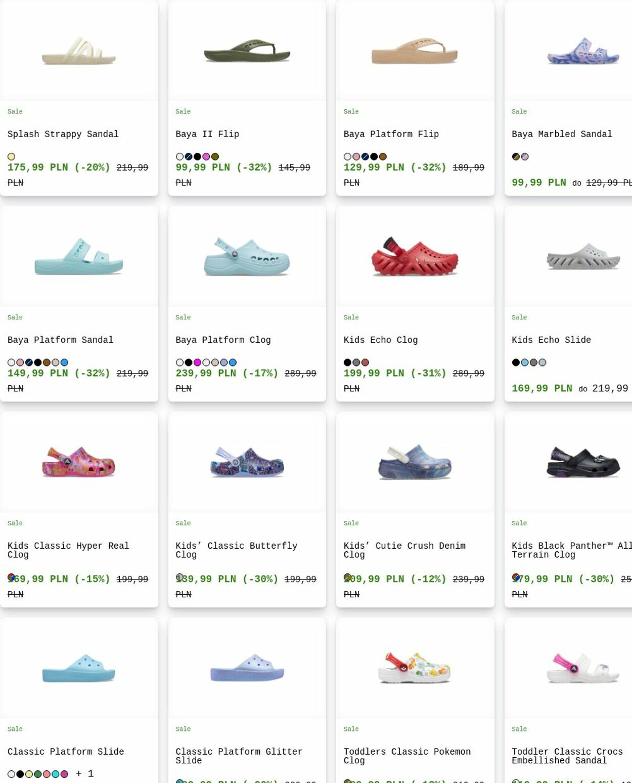 Gazetka Crocs 16.06.2025 - 25.06.2025