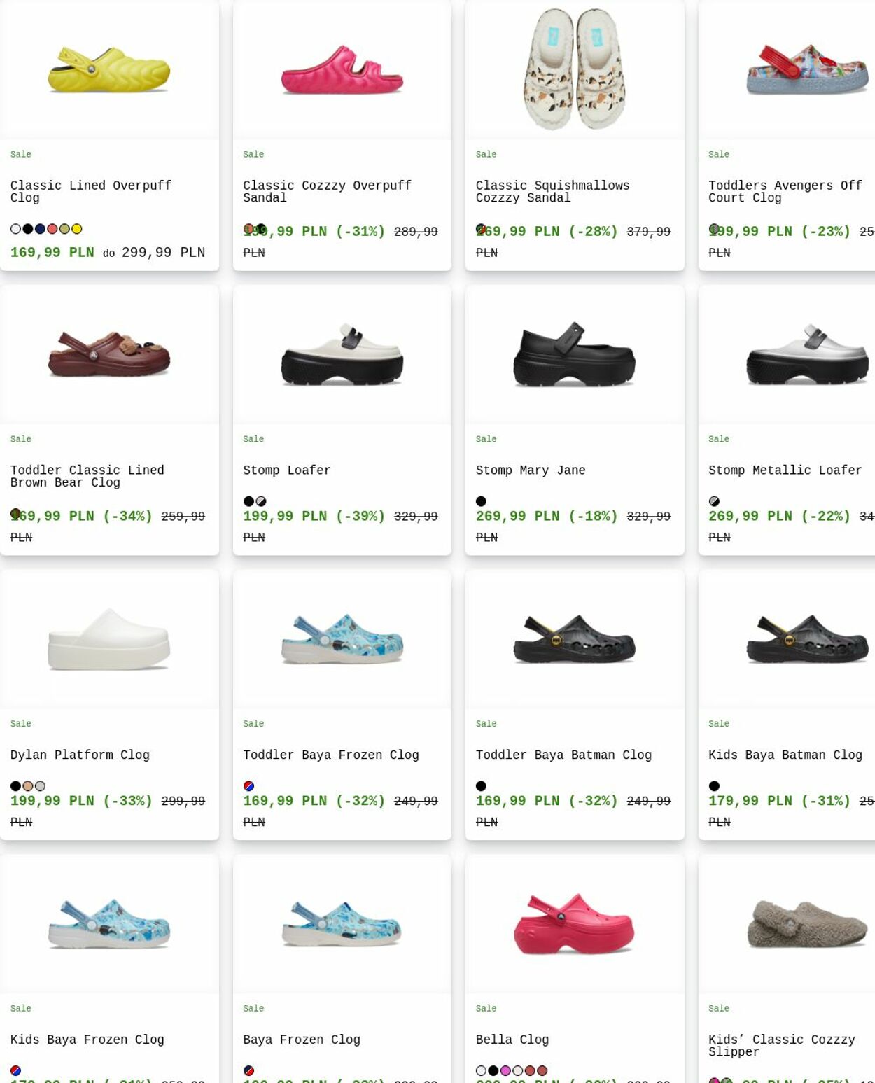 Gazetka Crocs 16.06.2025 - 25.06.2025