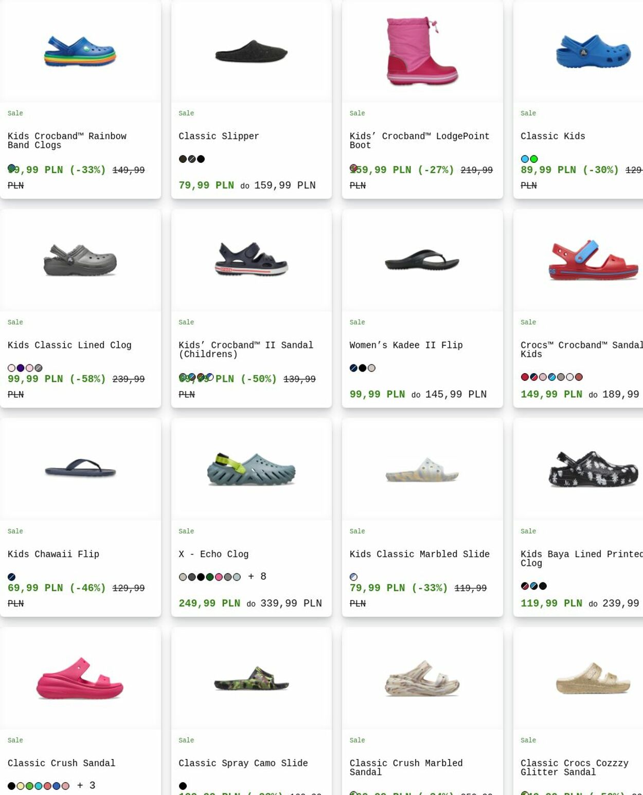 Gazetka Crocs 16.06.2025 - 25.06.2025