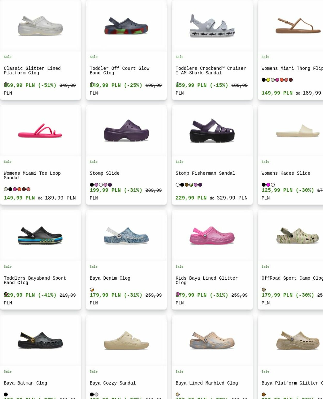 Gazetka Crocs 26.05.2025 - 04.06.2025