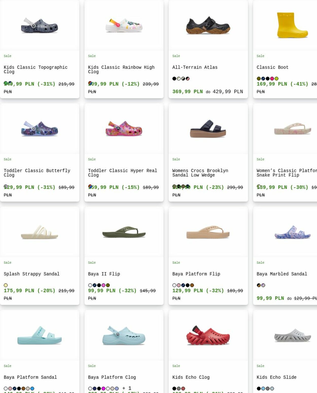 Gazetka Crocs 26.05.2025 - 04.06.2025