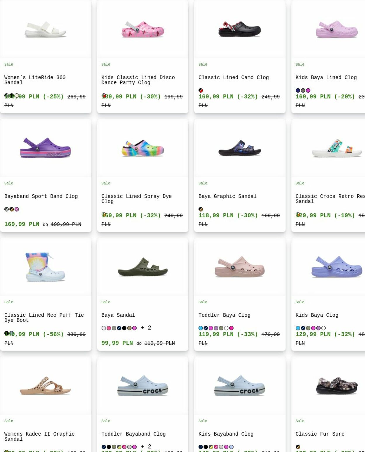 Gazetka Crocs 26.05.2025 - 04.06.2025