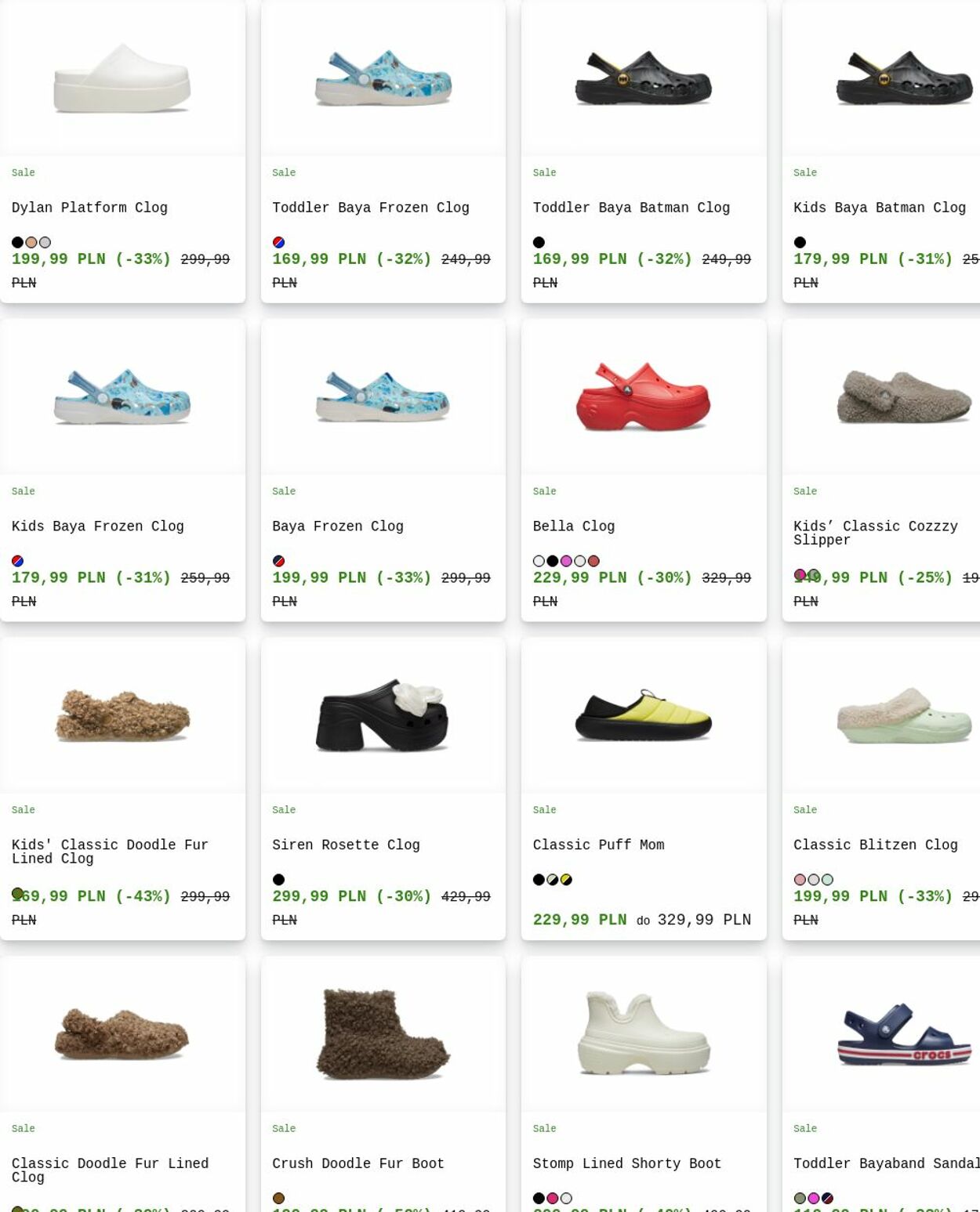 Gazetka Crocs 26.05.2025 - 04.06.2025