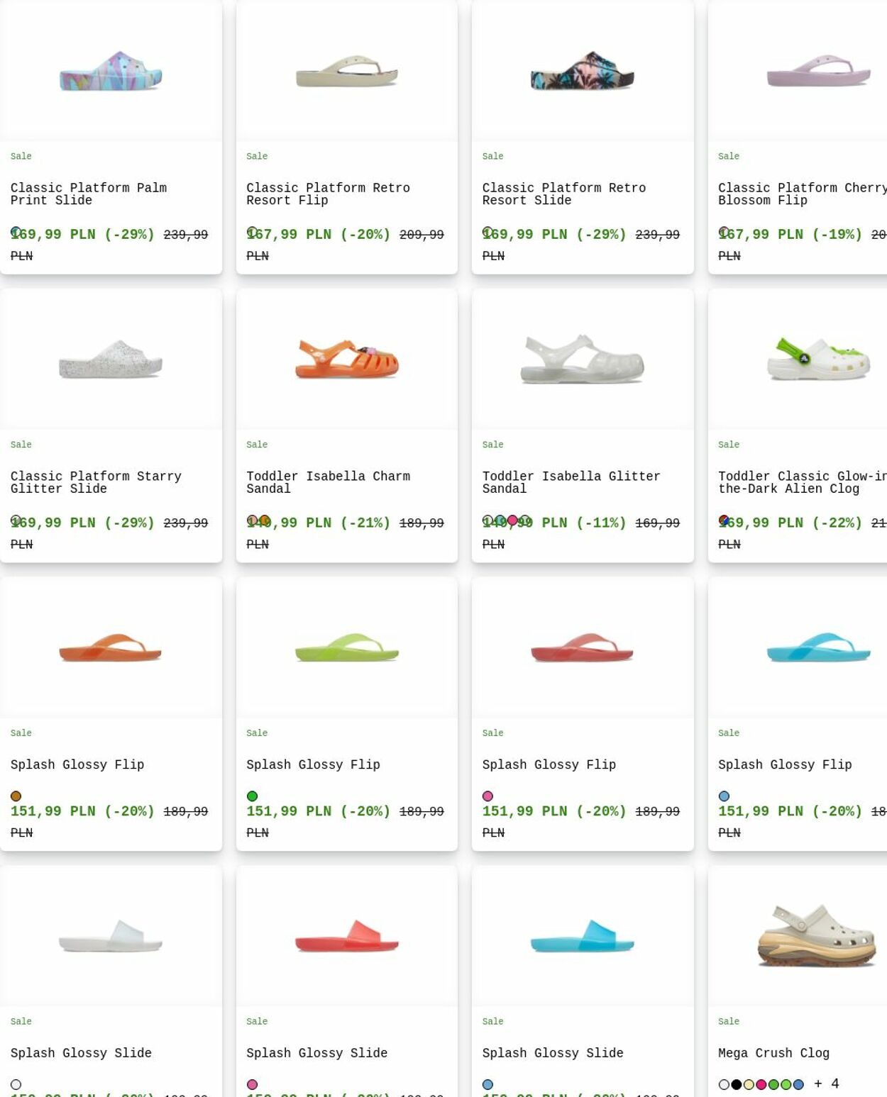 Gazetka Crocs 26.05.2025 - 04.06.2025