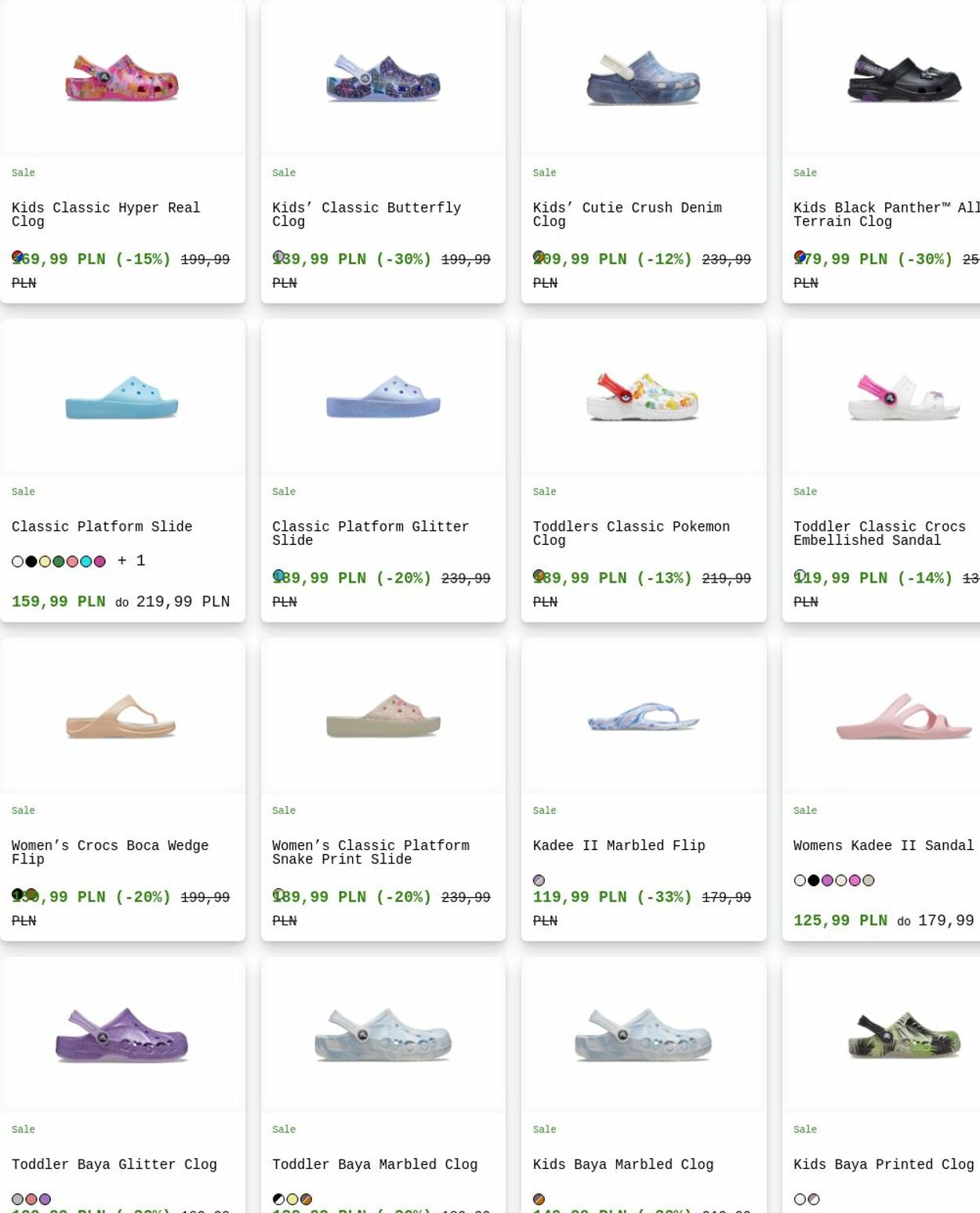 Gazetka Crocs 26.05.2025 - 04.06.2025