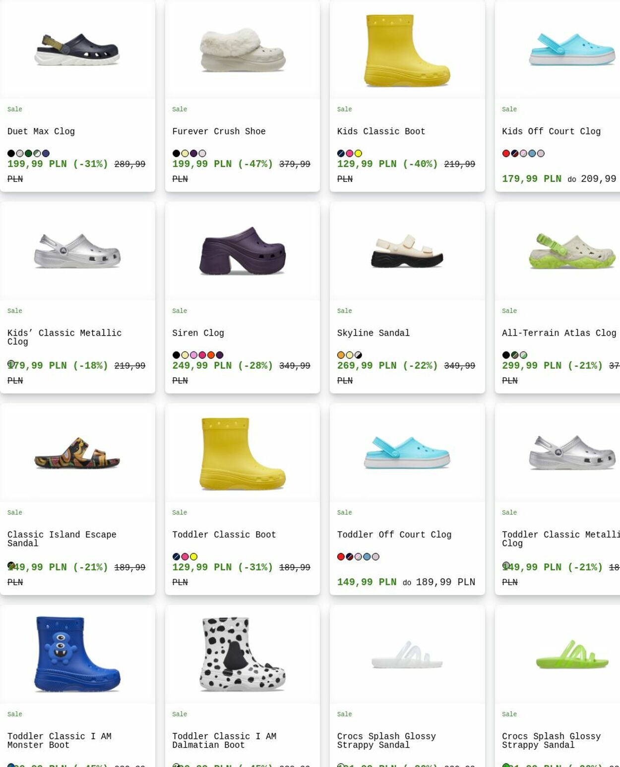 Gazetka Crocs 26.05.2025 - 04.06.2025