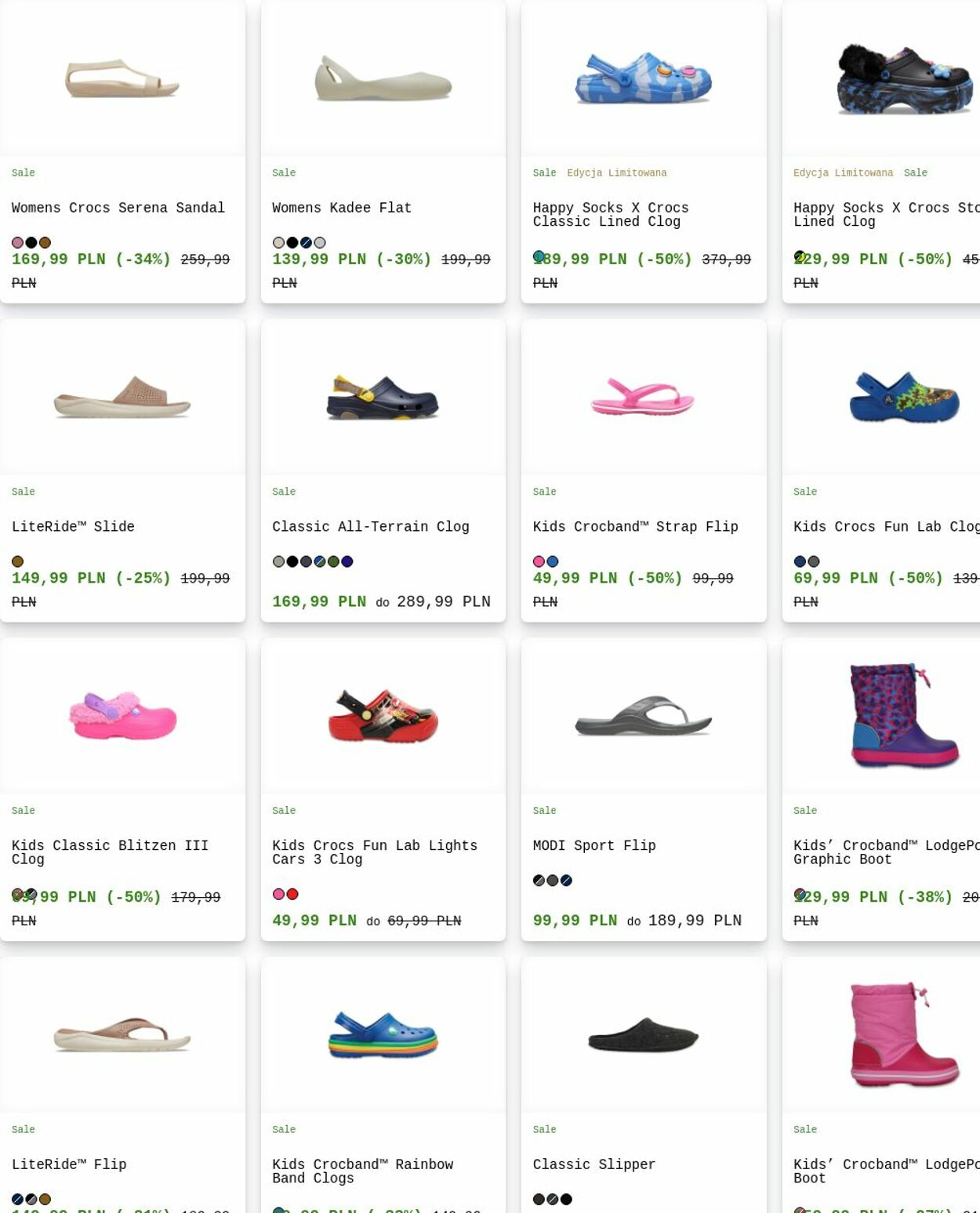 Gazetka Crocs 26.05.2025 - 04.06.2025