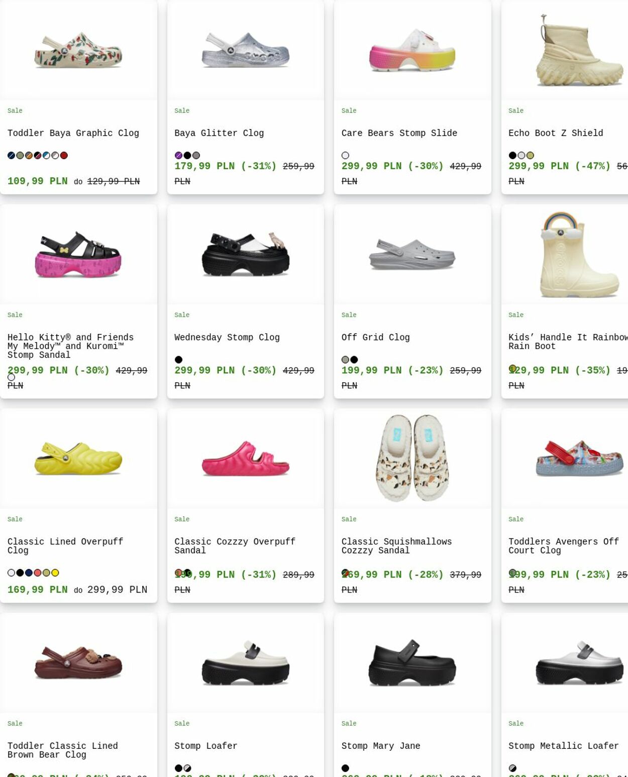 Gazetka Crocs 26.05.2025 - 04.06.2025