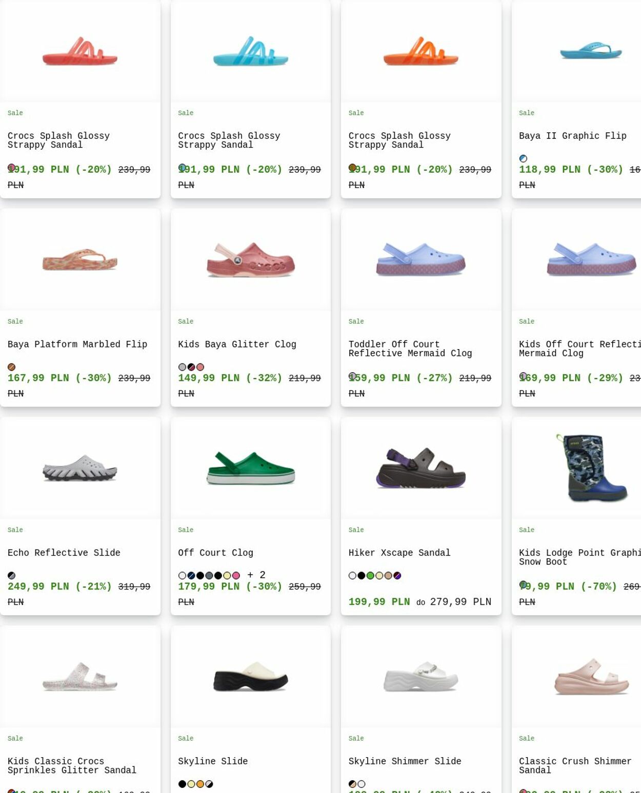 Gazetka Crocs 26.05.2025 - 04.06.2025