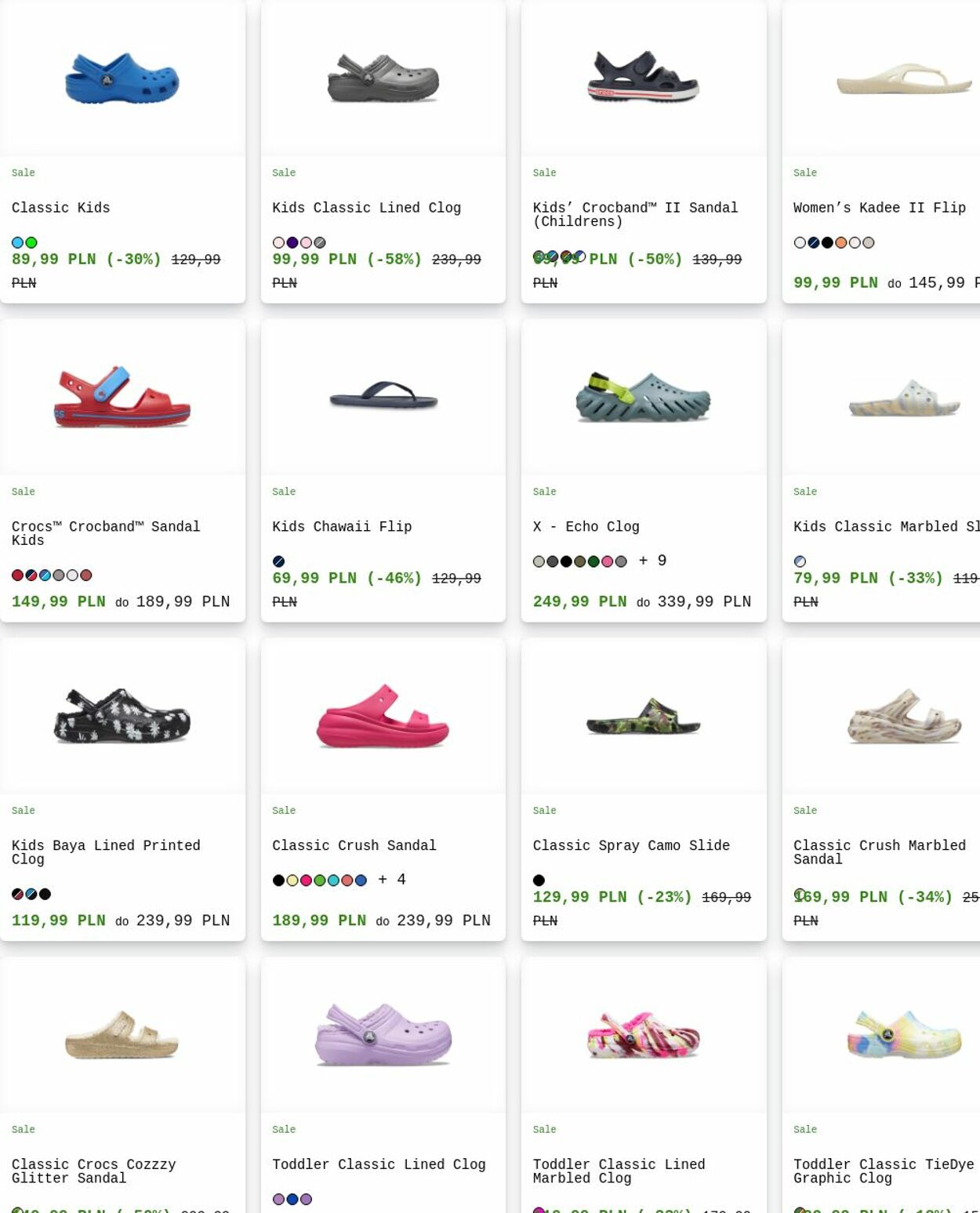 Gazetka Crocs 26.05.2025 - 04.06.2025