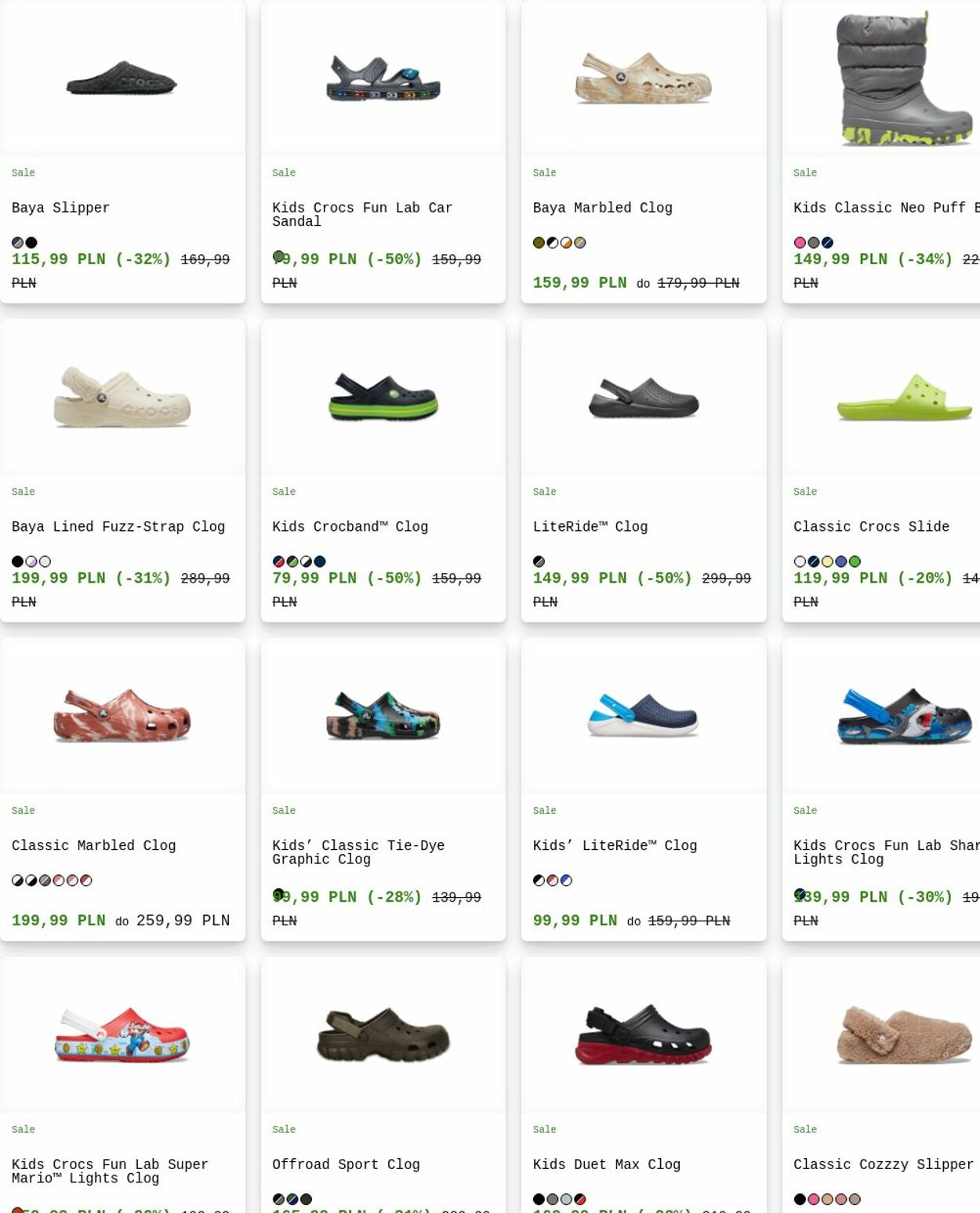 Gazetka Crocs 26.05.2025 - 04.06.2025