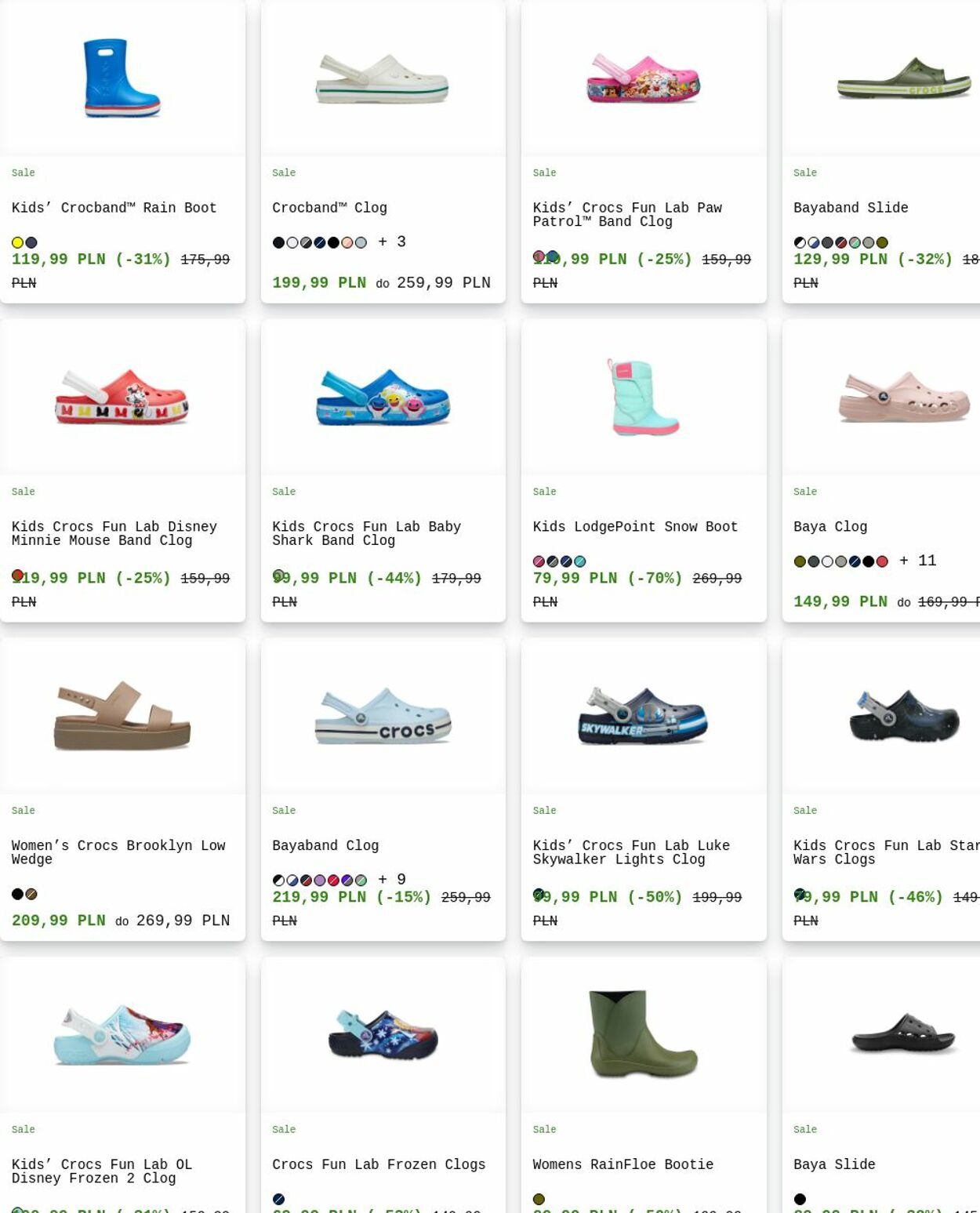 Gazetka Crocs 07.07.2025 - 16.07.2025