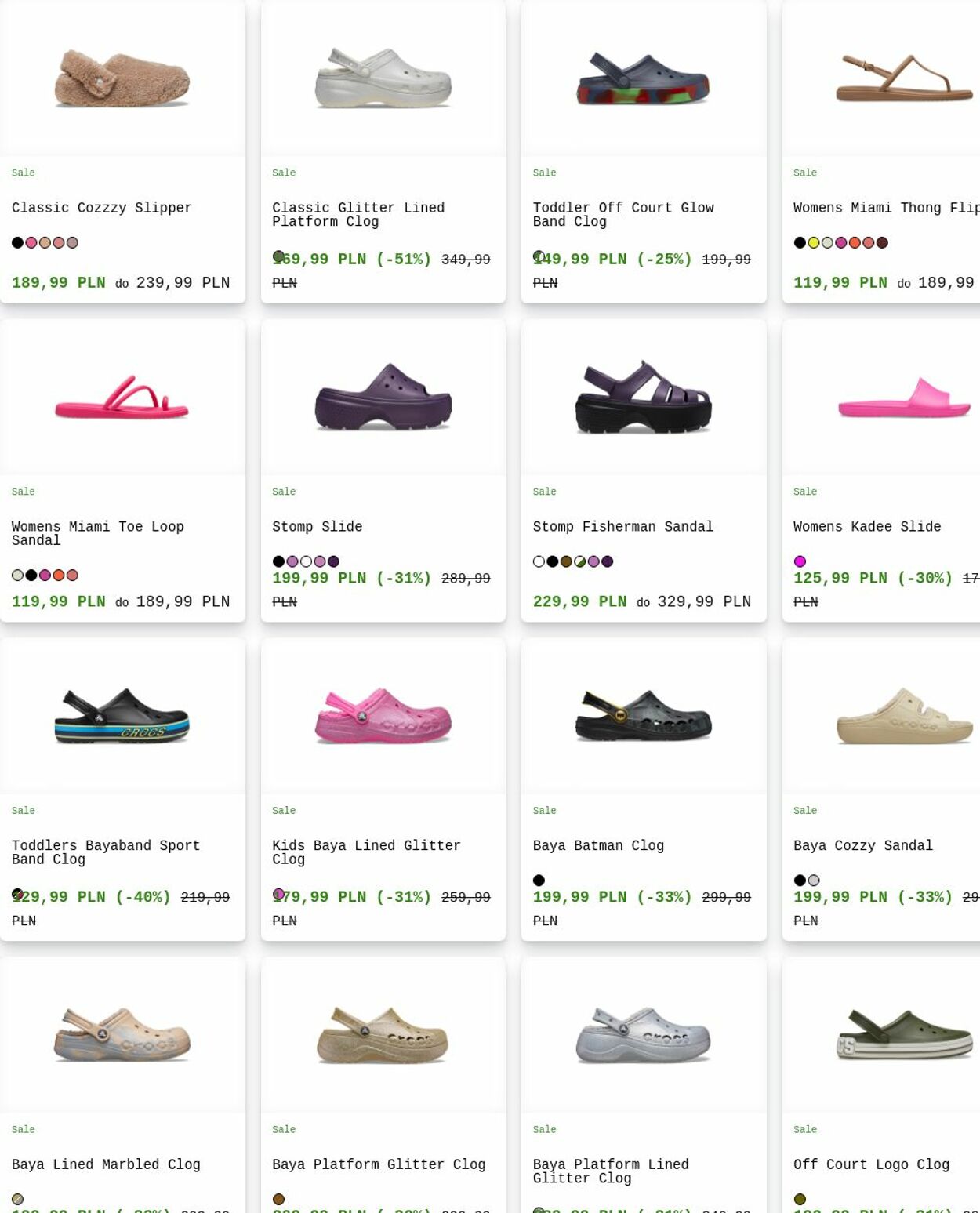 Gazetka Crocs 07.07.2025 - 16.07.2025