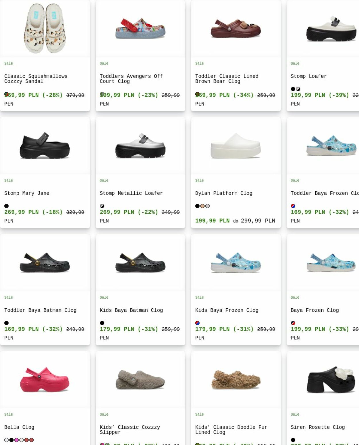 Gazetka Crocs 07.07.2025 - 16.07.2025