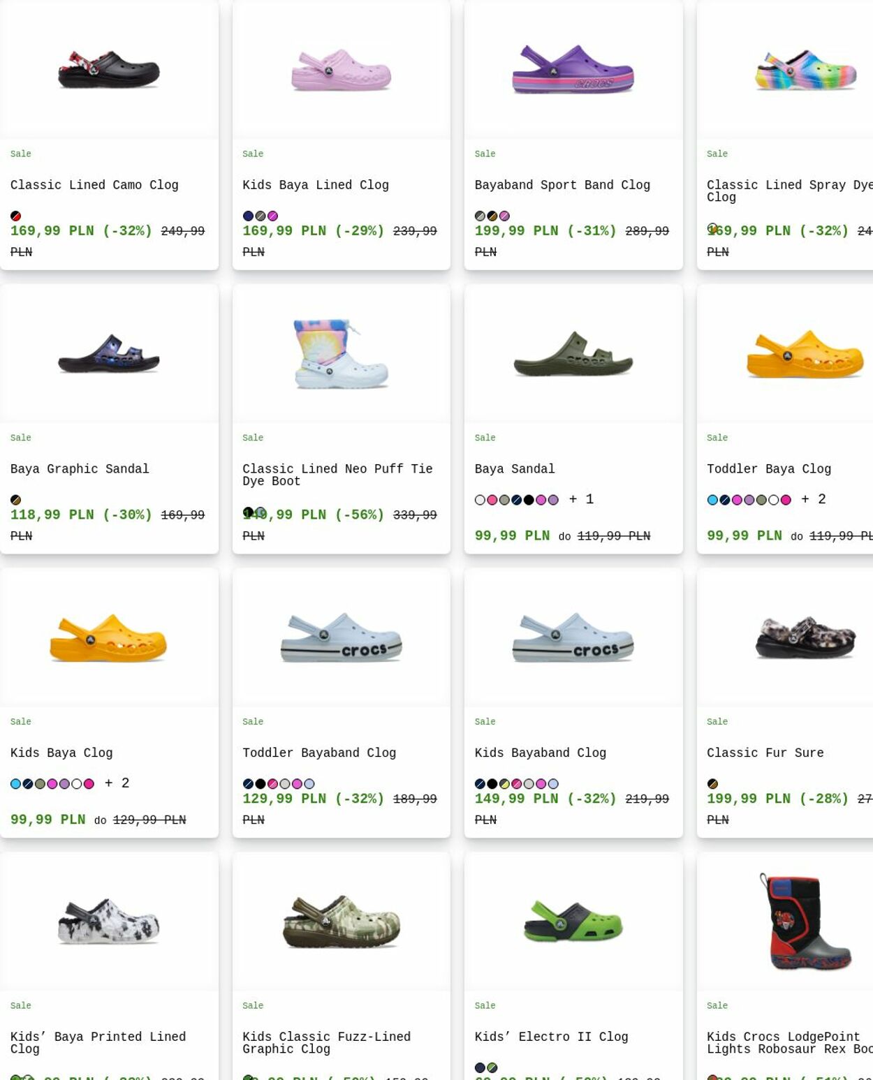 Gazetka Crocs 07.07.2025 - 16.07.2025