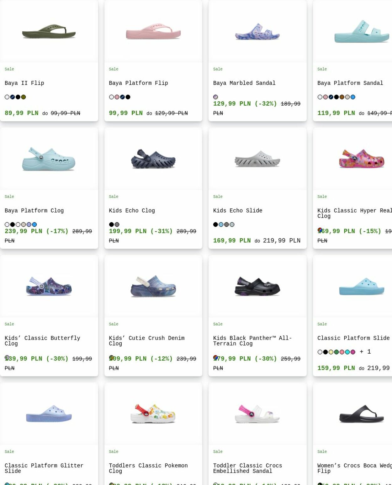 Gazetka Crocs 07.07.2025 - 16.07.2025