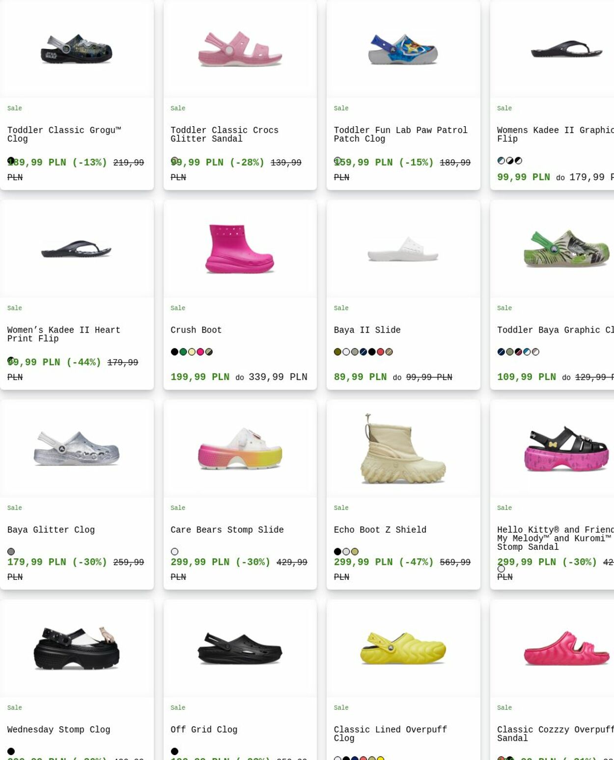 Gazetka Crocs 07.07.2025 - 16.07.2025