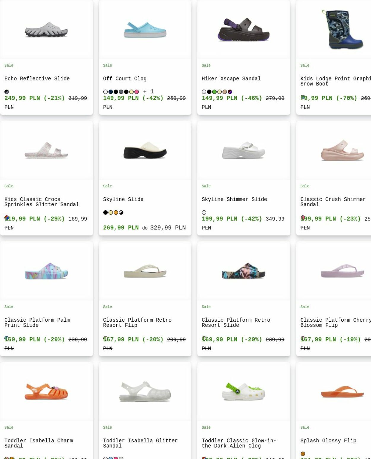 Gazetka Crocs 07.07.2025 - 16.07.2025