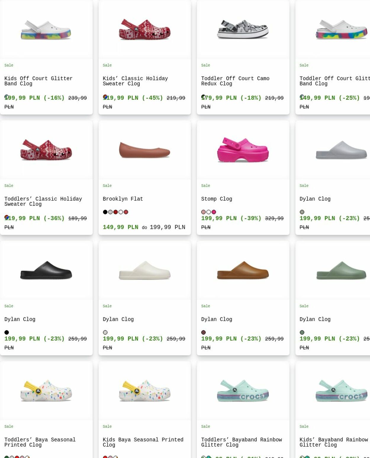 Gazetka Crocs 07.07.2025 - 16.07.2025