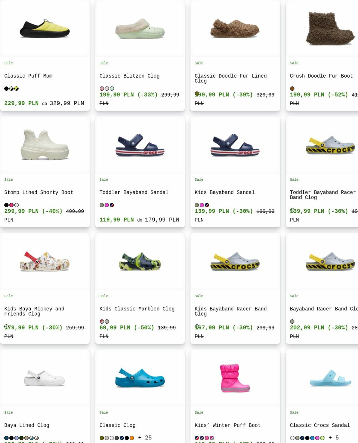 Gazetka Crocs 07.07.2025 - 16.07.2025