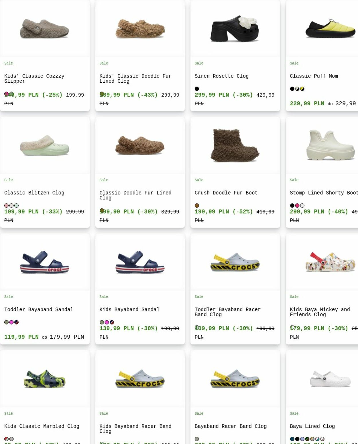 Gazetka Crocs 30.06.2025 - 09.07.2025
