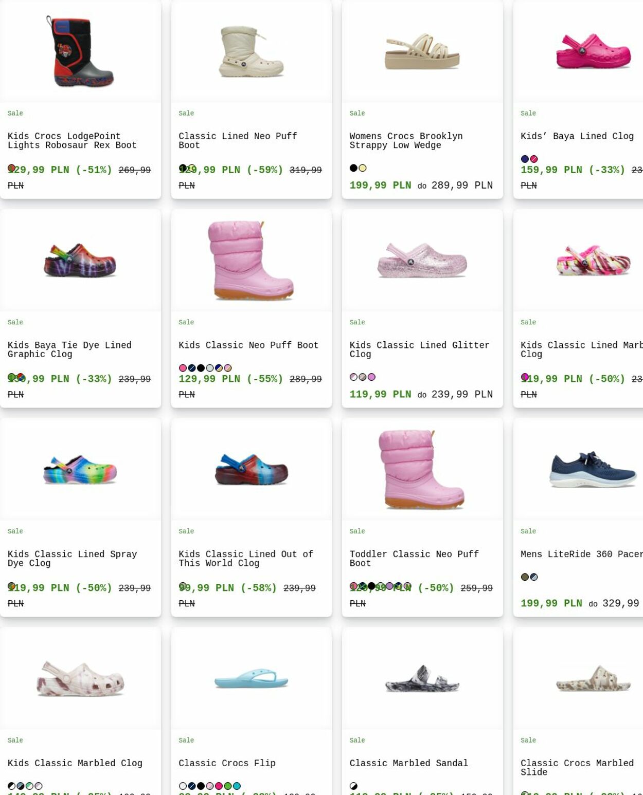 Gazetka Crocs 30.06.2025 - 09.07.2025
