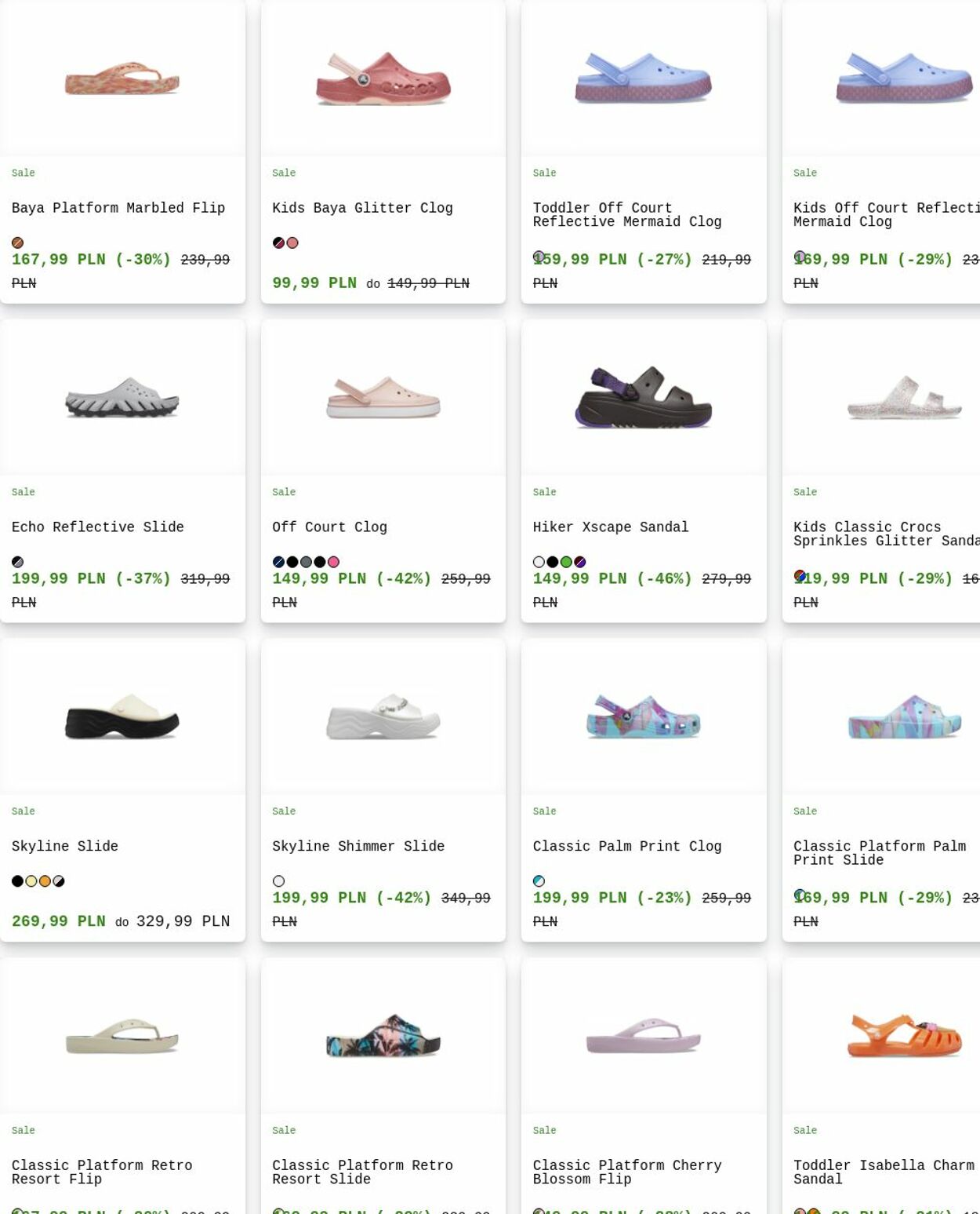 Gazetka Crocs 08.09.2025 - 17.09.2025