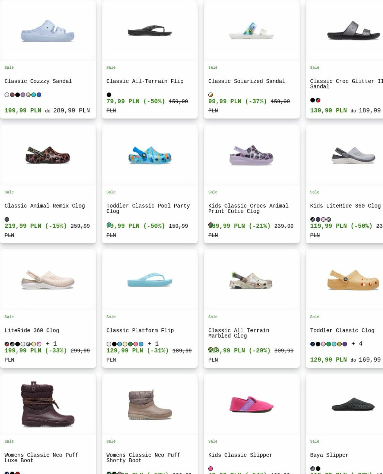 Gazetka Crocs 09.06.2025 - 18.06.2025