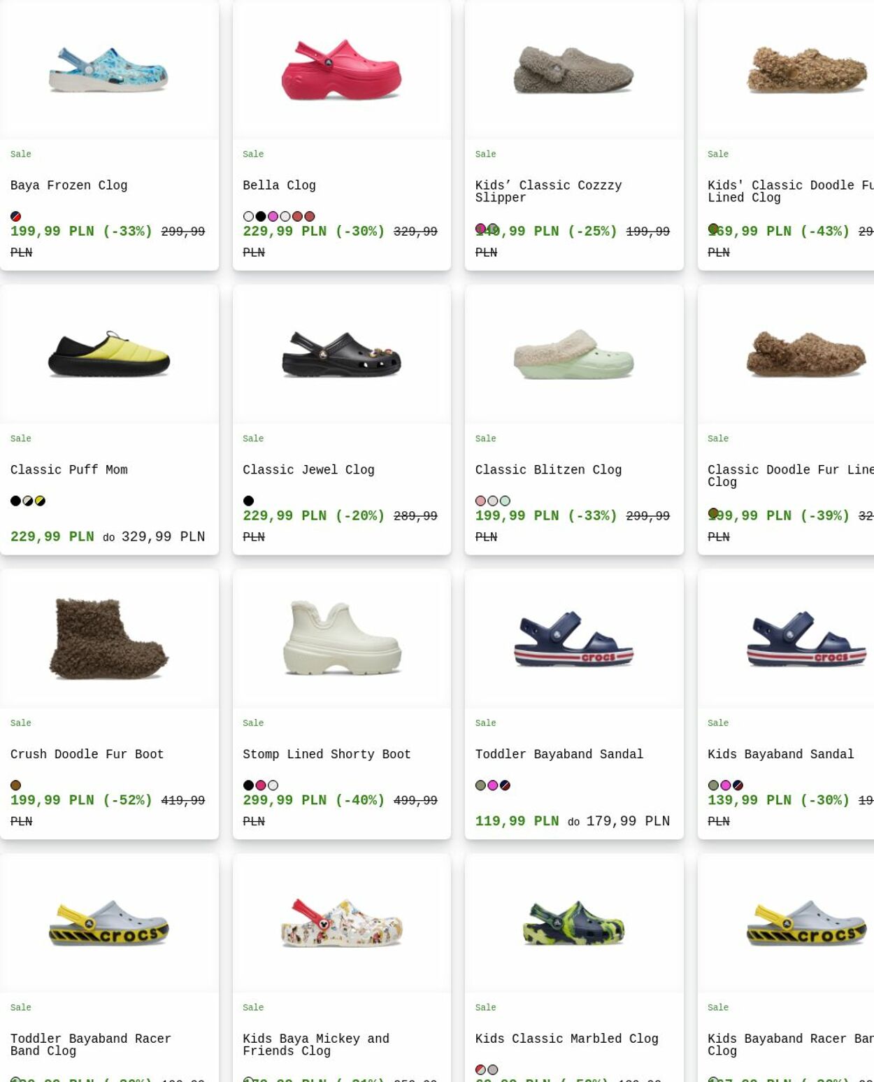 Gazetka Crocs 09.06.2025 - 18.06.2025