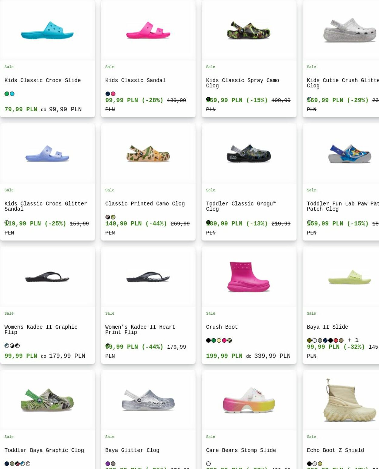 Gazetka Crocs 09.06.2025 - 18.06.2025