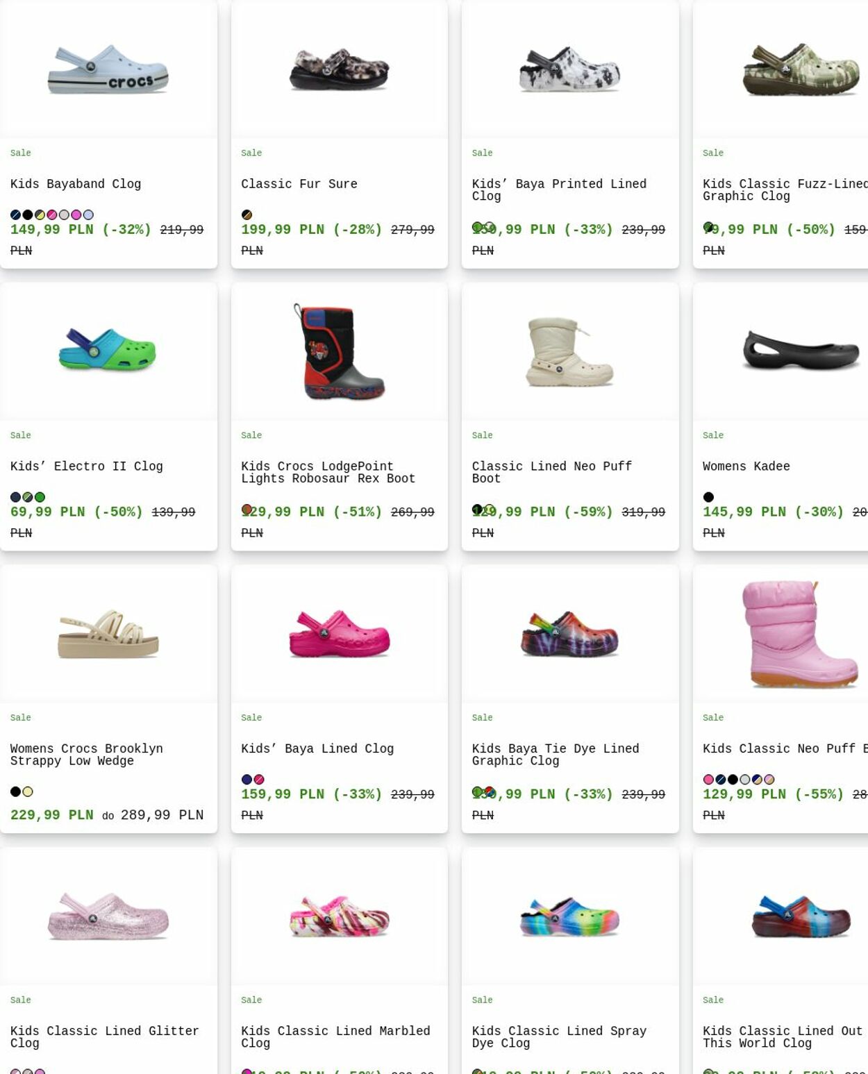 Gazetka Crocs 09.06.2025 - 18.06.2025