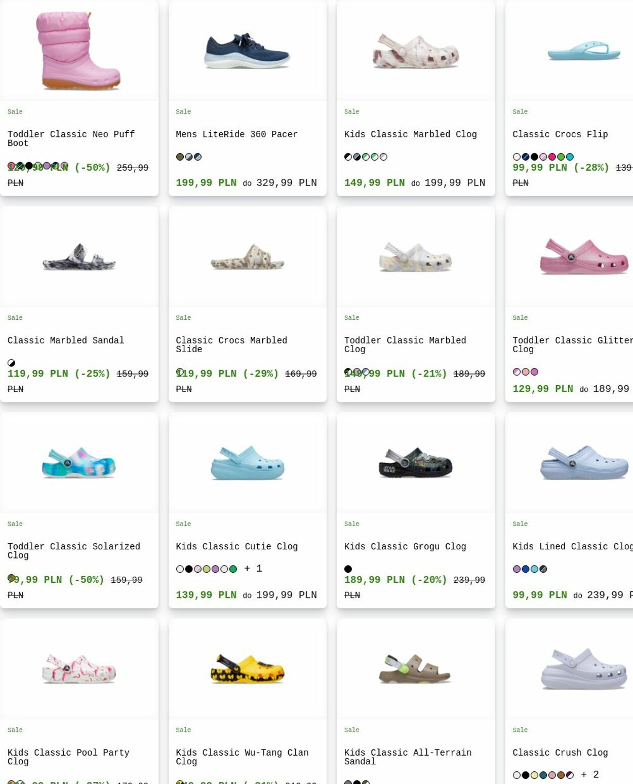 Gazetka Crocs 09.06.2025 - 18.06.2025