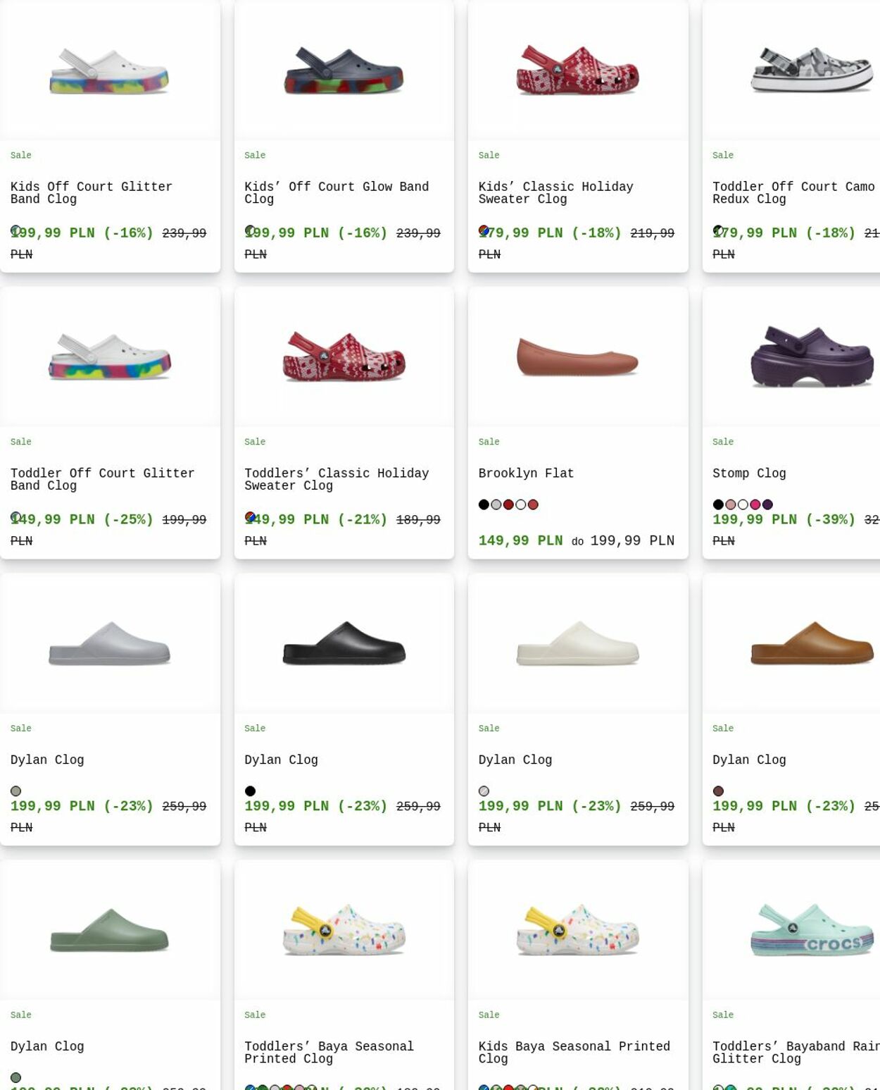 Gazetka Crocs 09.06.2025 - 18.06.2025