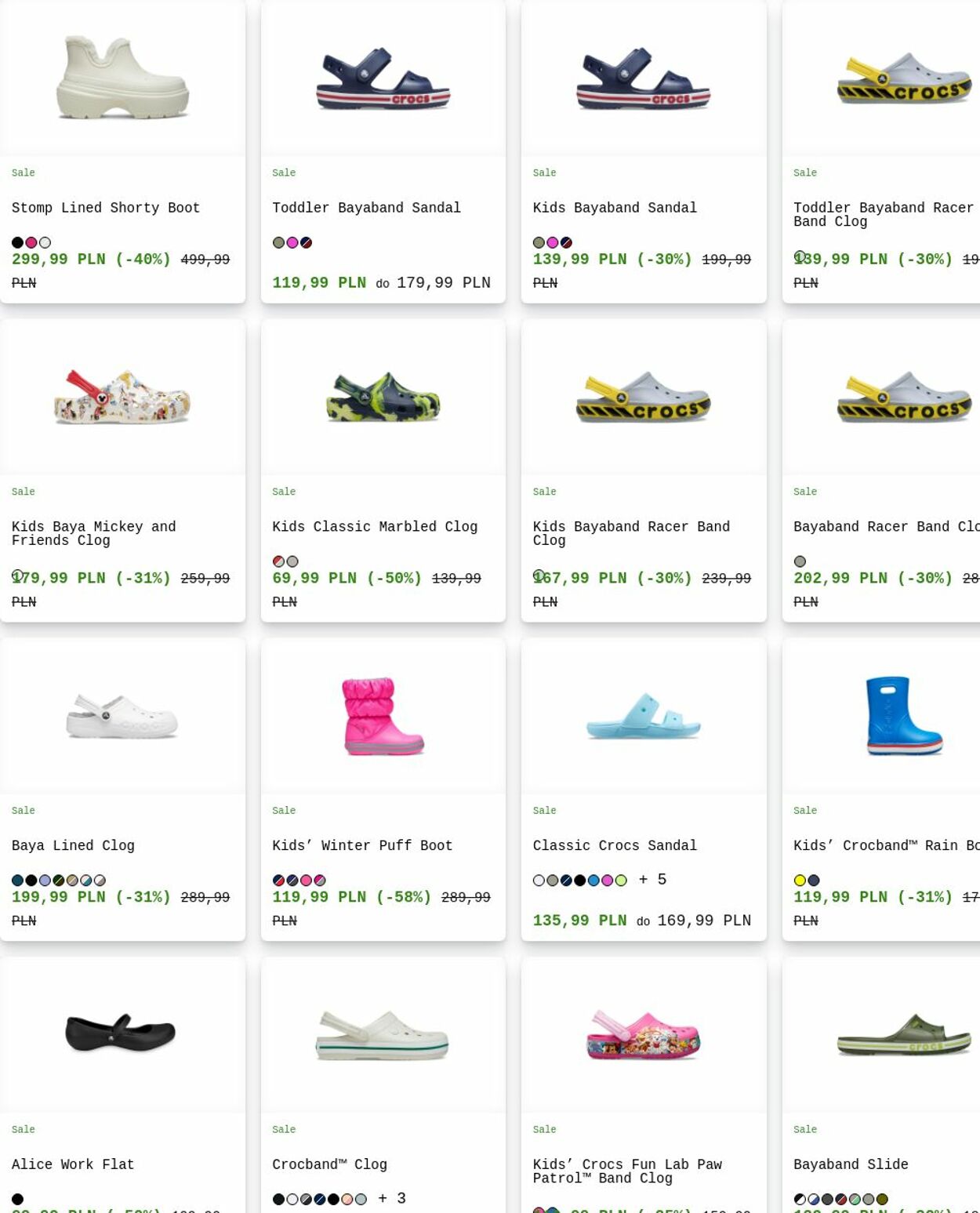 Gazetka Crocs 23.06.2025 - 02.07.2025