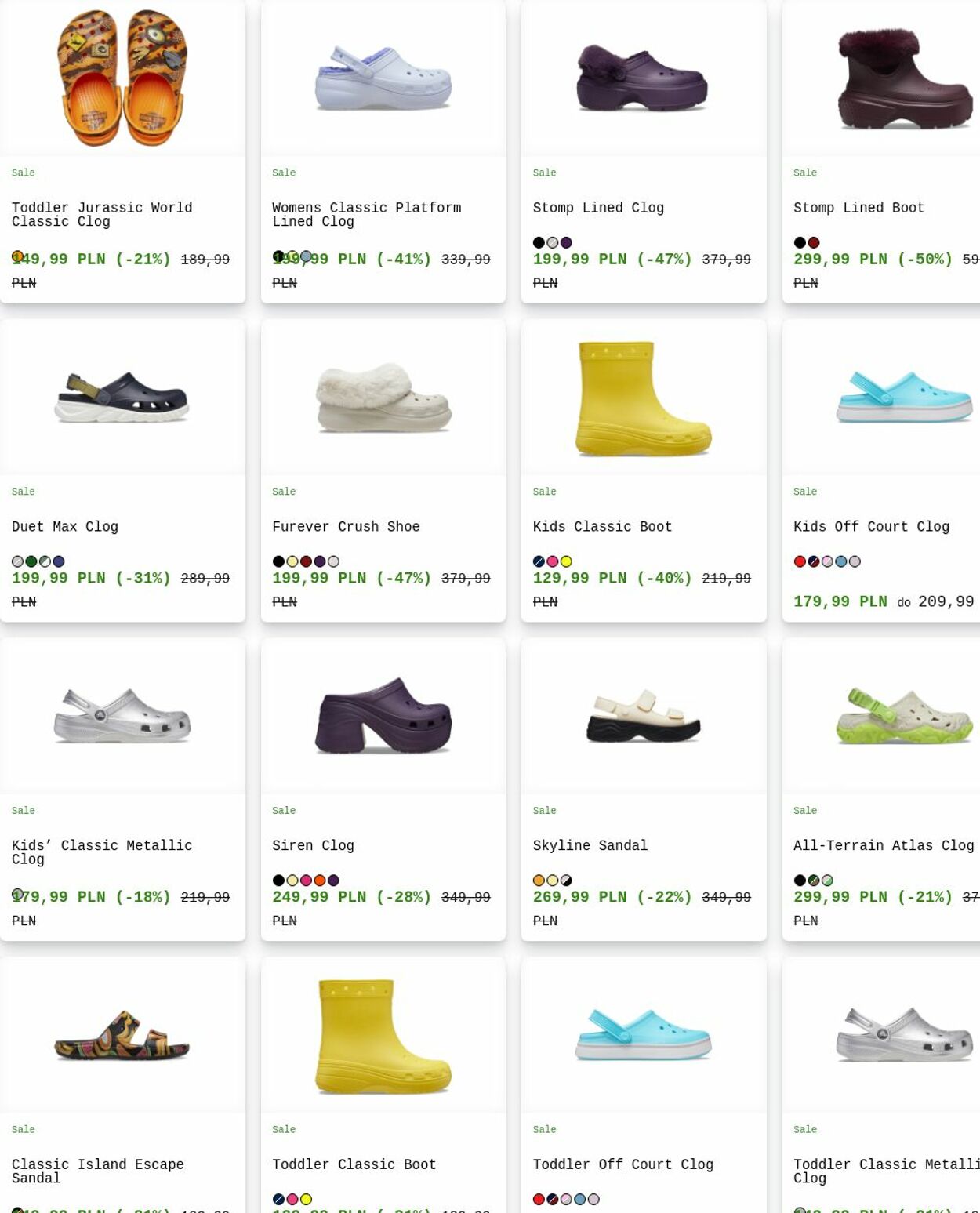 Gazetka Crocs 23.06.2025 - 02.07.2025