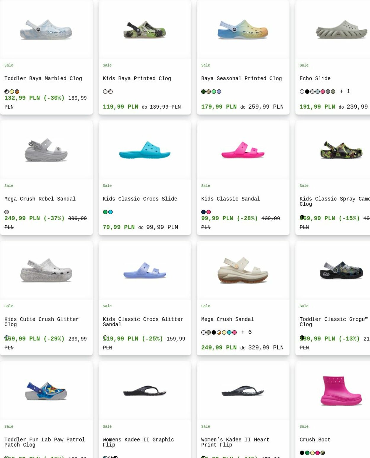 Gazetka Crocs 23.06.2025 - 02.07.2025