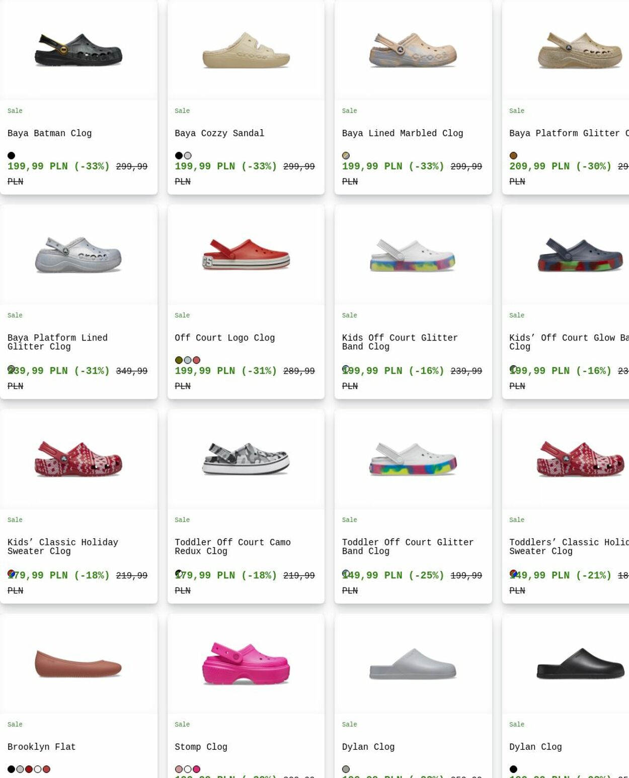 Gazetka Crocs 23.06.2025 - 02.07.2025